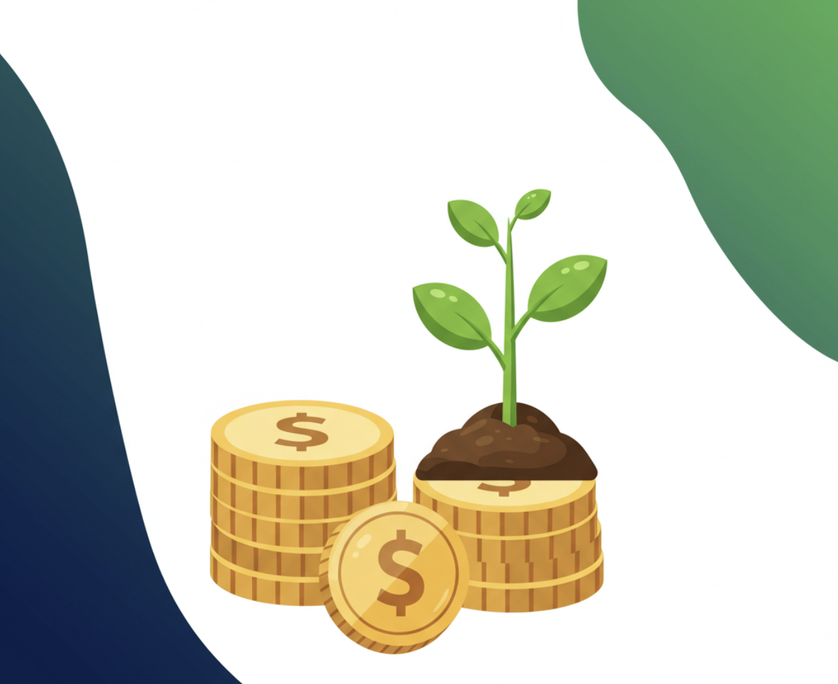 Icon representing beginner investment training