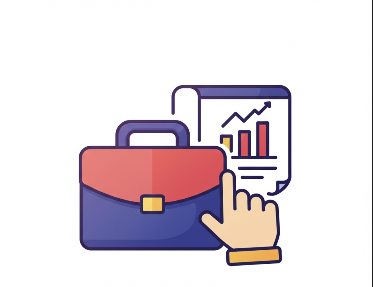 Icon representing personalized portfolio consulting